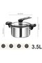 Pressure Cooker Pressure Steamer Pot - 5
