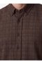 Rmz Gi̇yi̇m Farkiyla Standard Fit Checkered Embroidered Men's Shirt - 3