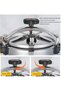 Vilvers 4L Aluminum Pressure Cooker Explosion-Proof - 2