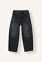 Barrel Fit Round Hem Barrel Jeans for Girls I9514A826Cw
