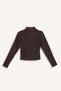 Standard Fit Scuba Fabric Basic Sweater F9488Ax26Au - 7