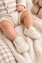 Baby Boy Cream Lace-Up Stitch Detail Soft Sole Casual Sports Slipper Shoes (4-12 Months / Size 18-19) - Lnc-5203 - 3