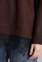 Relax Fit Crew Neck Wool Blend Knit Sweater H2309Ax26Au - 4