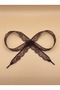 Dark Brown Floral Lace Laces, 120 Cm, for Sneakers and Linen Shoes. - 3