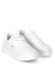 Sneaker Sports Shoes Men's Lace-Up Comfortable Casual City Use White Gray Shoes - 2