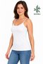 Women's Lycra Bamboo String Strap 2-Piece Tank Top - 2