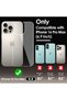 [2 Pack] Back Screen Protectors for iPhone 16 Pro Max, Bubble-Free & Scratch-Resistant Tempered Glas - 2