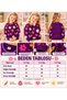 Baby Girl & Child Butterfly and Patterned Crew Neck Stretchy Knit Sweater - 7