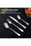 24 Piece Silverware Set for 6, Stainless Steel Flatware Set - 2