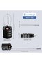 2 Pack TSA Approved Cable Luggage Locks with Big Dials - 5