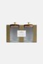 2 Pcs Glass Canisters With Acacia Lids, Transparent