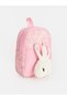 Rmz Gi̇yi̇m Farki̇yla Girl's Backpack with Rabbit Figure - 2