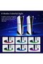 حامل عمودي مع أضواء لجهاز PS5 Slim، ملحق قاعدة متوافق مع PlayStation 5 - 3