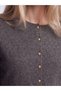 Rmz Gi̇yi̇m Farkiyla Zero Roba Collar Women's Cardigan - 3