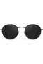 - Reflective Lens Round Trendy Sunglasses - 2