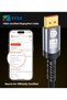80Gbps DisplayPort Cable 2.1 1.5M VESA Certified 16K DP Cable - 2