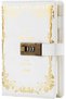 Lock Diary Leather Locking Journal Writing Notebook Vintage Lock Planner Agenda Personal Diary Black