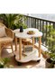 End Tables, طاولة قهوة, Flower Shape Side Table, Irregular-shaped tables with Open Shelf, Small End - 2