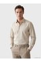 Rmz Gi̇yi̇m Farkiyla Slim Fit Dobby Men's Shirt