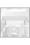 - 60" x 102" Premium Tablecloth for Wedding/Banquet/Restaurant - Rectangular Polyester Fabric Table - 5