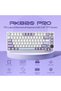 لوحة مفاتيح ميكانيكية لاسلكية Ajazz AK820 Pro مع شاشة TFT ومقبض - 2