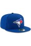 قبعة MLB لوس أنجلوس دودجرز سوداء مع تفاصيل بيضاء 59FIFTY - 3