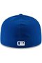 قبعة MLB لوس أنجلوس دودجرز سوداء مع تفاصيل بيضاء 59FIFTY - 4
