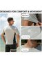قميص سباحة رجالي من Cb Rashguard بعامل حماية من الأشعة فوق البنفسجية 50+ (مقاسات عادية وممتدة) - 3
