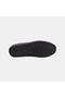 Men's Leather Loafer with Coffee-Colored Band Detail and Buckle. - 4