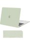 حافظة متوافقة مع جهاز MacBook Air مقاس 13 بوصة، معالج M1، لون أخضر زيتوني.