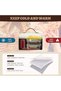 Insulated Lunch Bag for Women,Adult Lunch Box for Women,Leakproof Cooler Bag for Office Picnic Hiking Beach,Lunch Tote Bag with Adjustable Shoulder Strap - 5