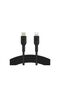كابل USB-C إلى Lightning مجدول (كابل شحن سريع لأجهزة iPhone 14 و13 و12 أو الأجهزة الأقدم) Boost - 3