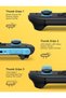 Thumb Grips for Switch 2 Controller, Switch Thumb Grip Caps, 3Pairs - 3