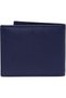 Men Blue Genuine Leather Wallet Gift Set Combo - 8