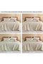 Oversized King Quilt Bedding Set, 3 Pcs Beige Bedspreads Set - 5