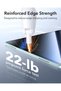 عبوة من قطعتين لحماية شاشة جهاز iPad Air مقاس 11 بوصة، موديلات M4/M3/M2، زجاج بدرجة صلابة 9H. - 6