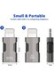 2 Pack USB C Lightning Adapter with 30W PD Support - Fast Charging, Data and Audio Adapter Transfer, - 7