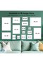 8" x 8" Clear Acrylic Wall Mount Floating Frameless Picture Frame Double Panel Plexiglass Display wi - 5