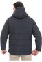 Mens Plain Zipped Hooded Jacket Jacket - 3