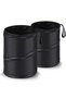 Pop-up Car Trash Bin, 2Pack Medium-Sized Collapsible Car Garbage Can with Elastic Band Hanging, Wate