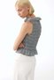 Smocked frill-trimmed top - 2