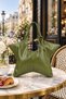 Oil Green Stella, Star-Shaped, with Star Charm Gift, Arm and Shoulder Bag. - 3