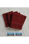 (Red, Face Towel (33×33)) - 4