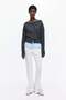 Layered off-the-shoulder cardigan - 2