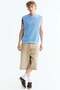 Regular Fit Hole-knit sweater vest - 2