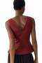 Linen-blend waistcoat