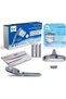 blu Ionic Shower Head and Shower Filter - Luxury Bundle - Handheld showerhead, Rain Showerhead & NMC