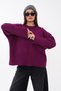 Women's Spanish Sleeve Knit Sweater Cty-Şml-265029 - 2