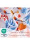 Floral Printed Sheet Set Full Size, 4 Piece Flower Pattern Microfiber Bed Sheets Deep Pocket - 3
