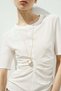 Draped T-shirt - 4